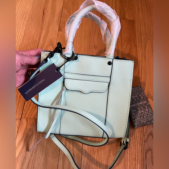 NWT- Rebecca Minkoff Purse with Top Handle and detachable crossbody strap - Picture 1 of 5